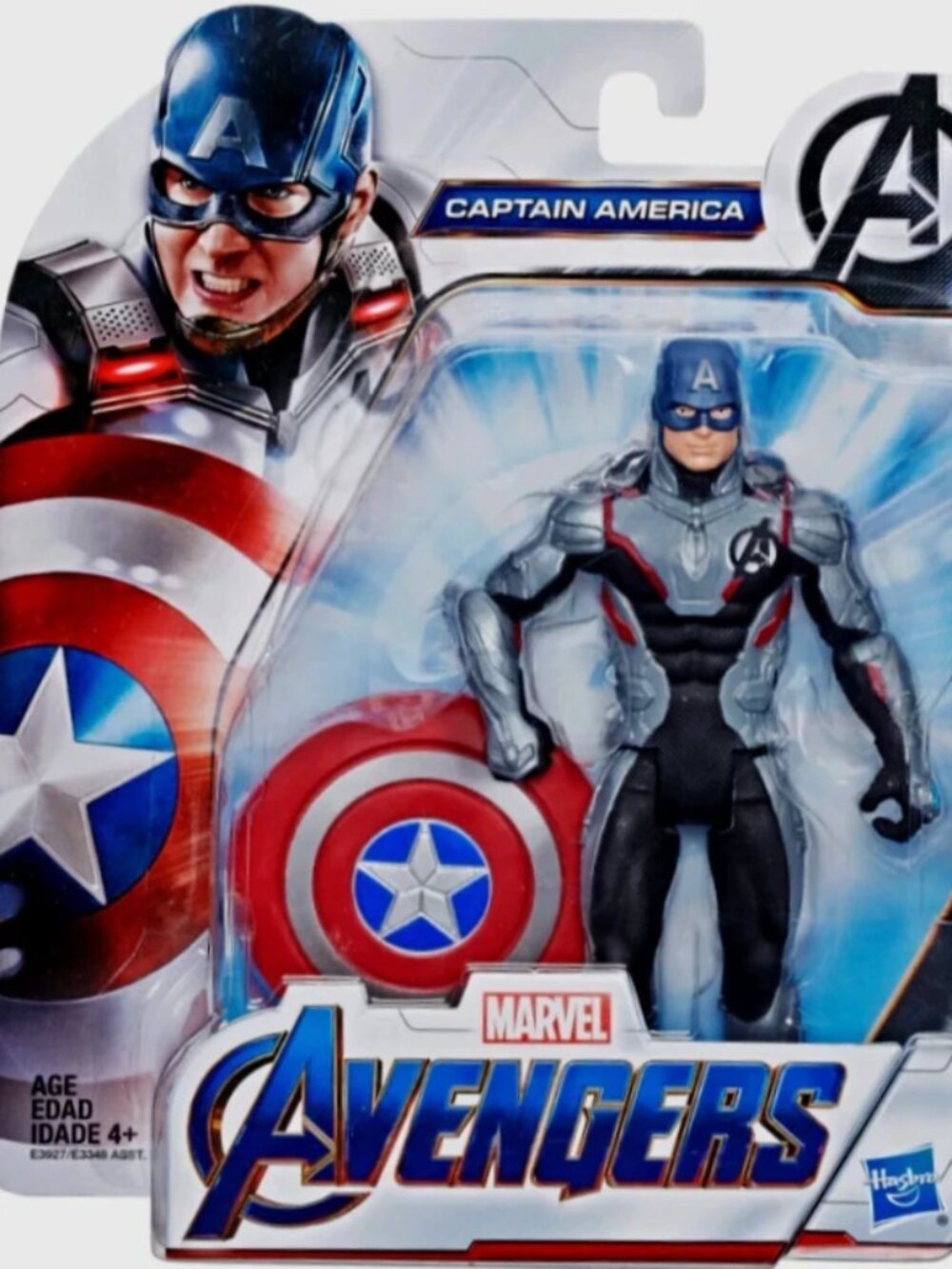 [New In Box] Hasbro Marvel Avengers Endgame, Captain America Action Figure (6")